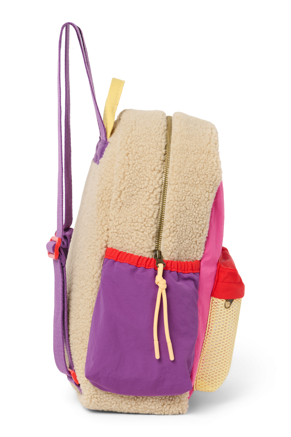 Patchwork Midi-Rucksack | Hellrosa