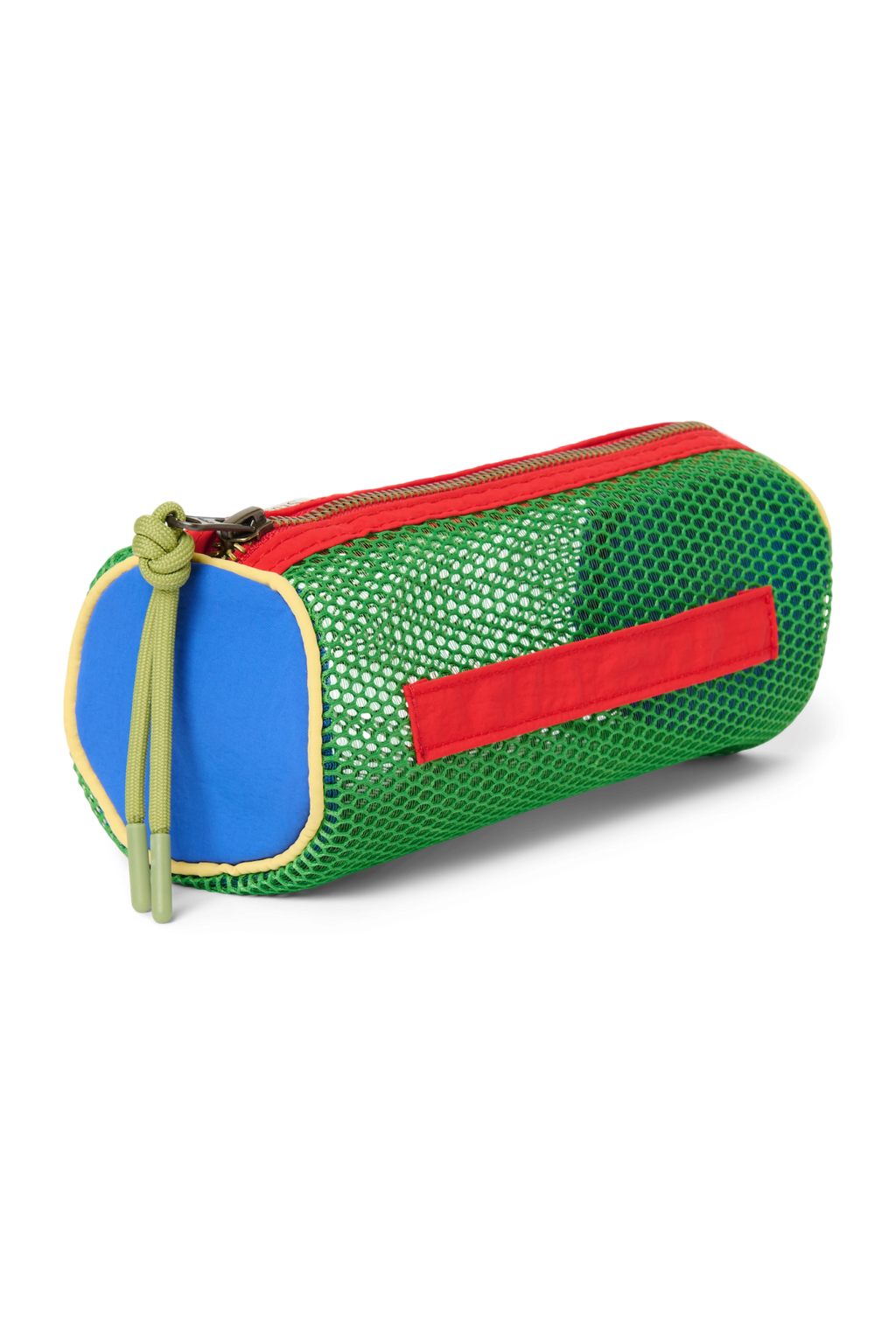 Patchwork Federmäppchen | Feuerrot