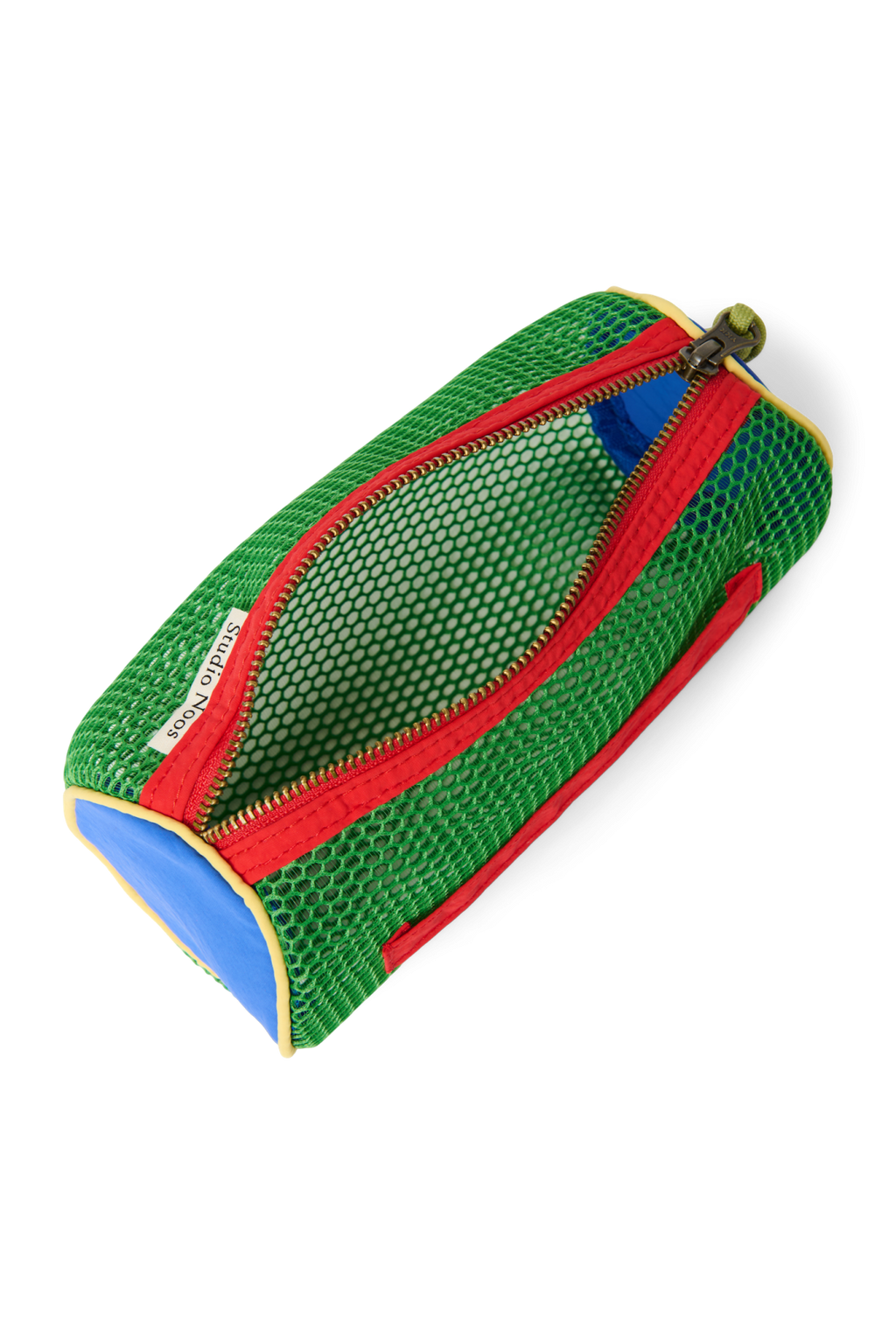 Patchwork Federmäppchen | Feuerrot