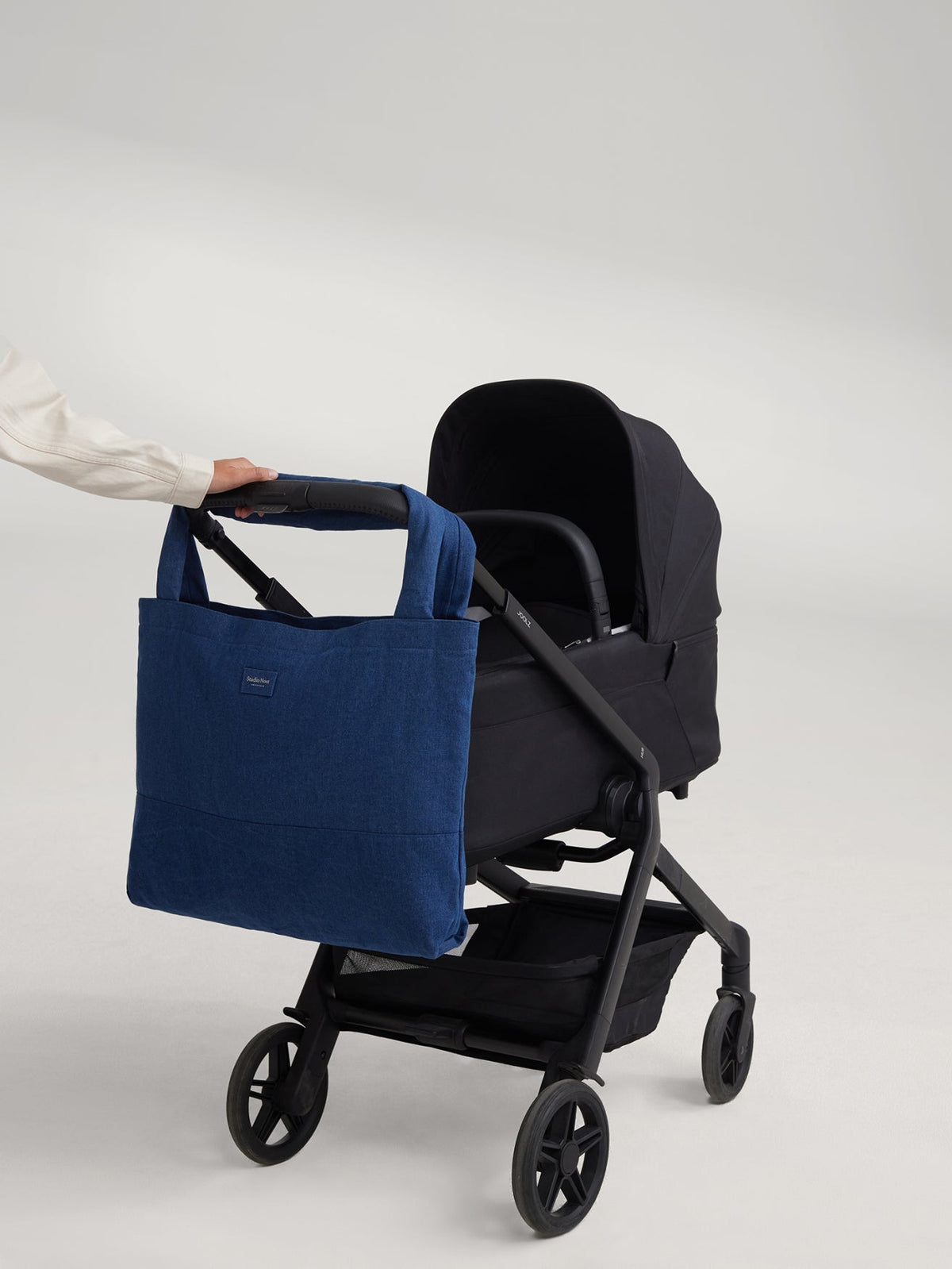 Denim Mom Bag | Dunkelblau