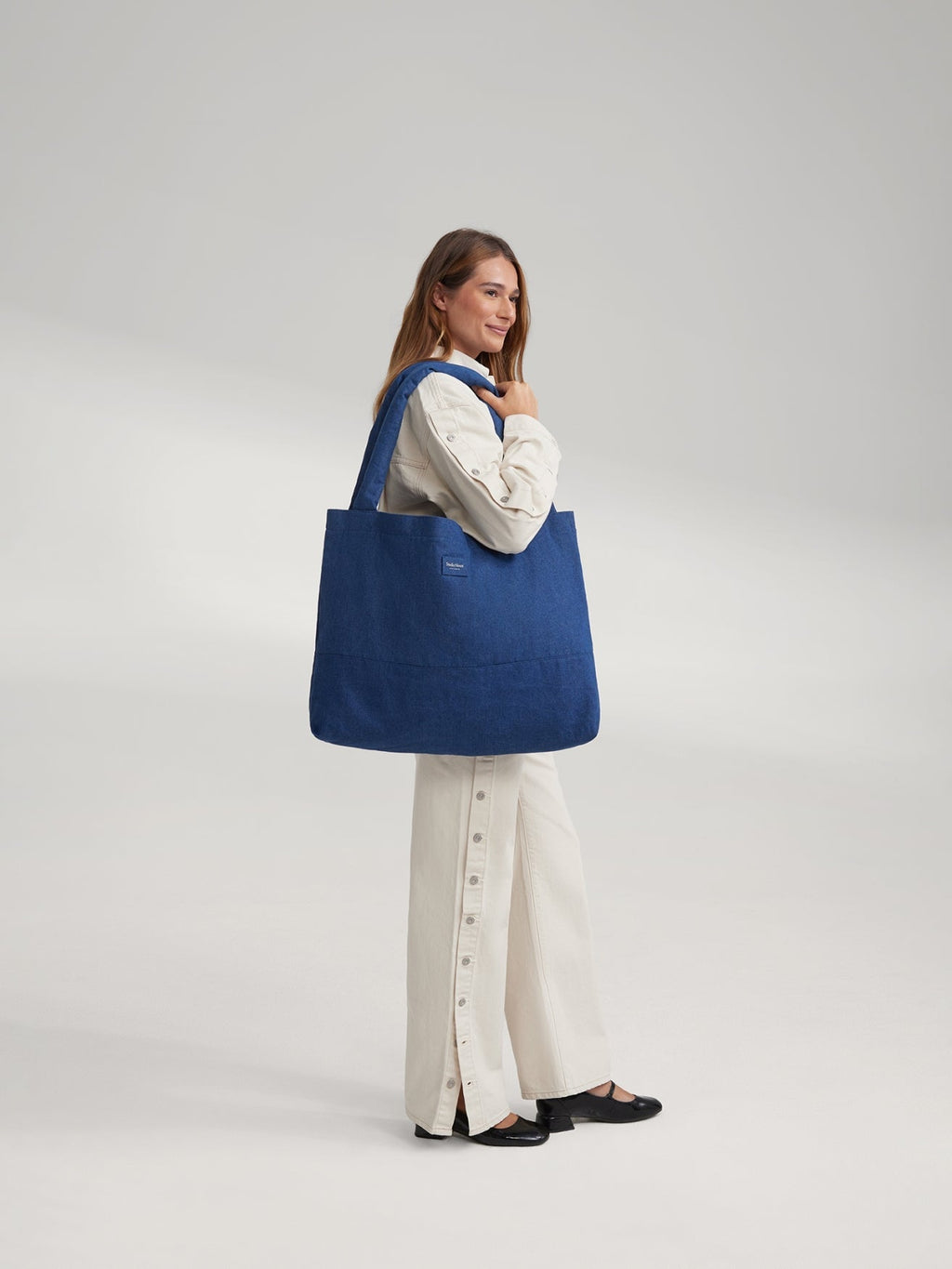 Denim Mom Bag | Dunkelblau