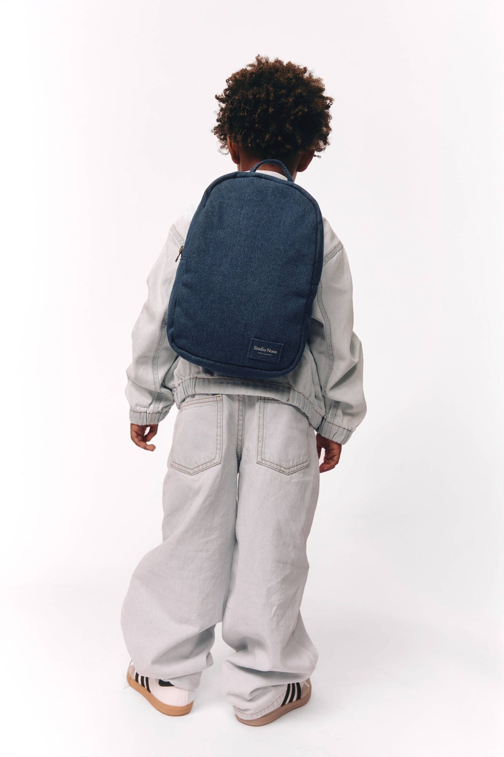 Jeans-Mini-Rucksack | Dunkelblau
