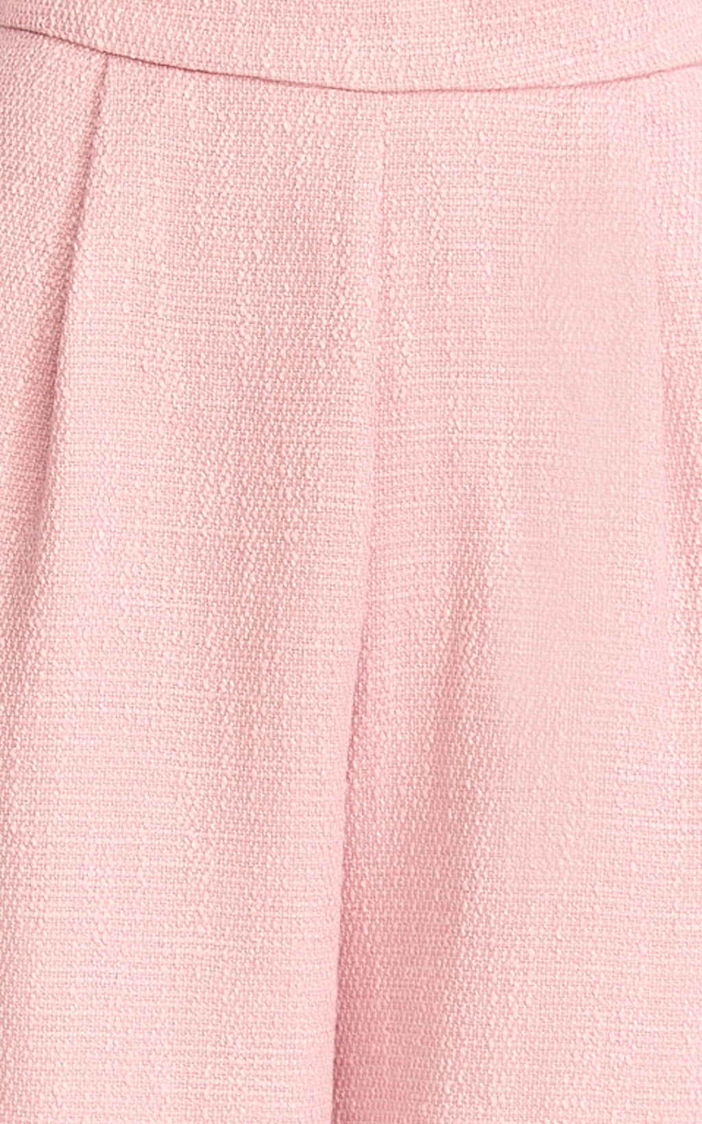 Sylvia Two Piece Set - Corset Top and High Waisted Wide Leg Pants Set in Pink