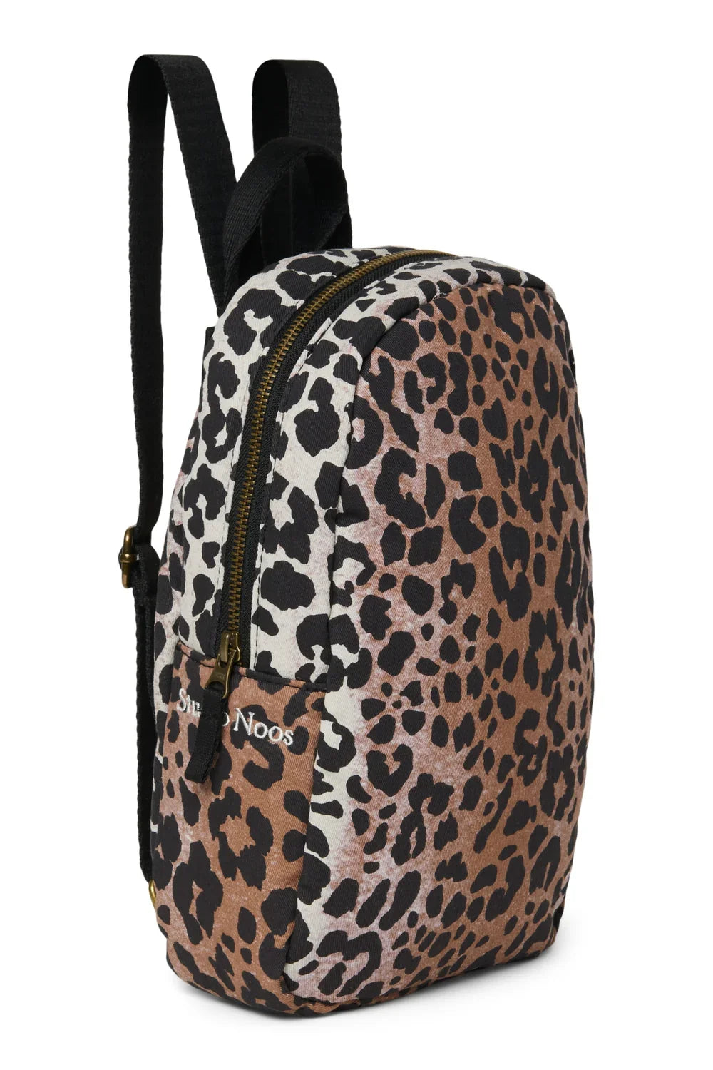 Leopard Soft Cotton Mini Backpack