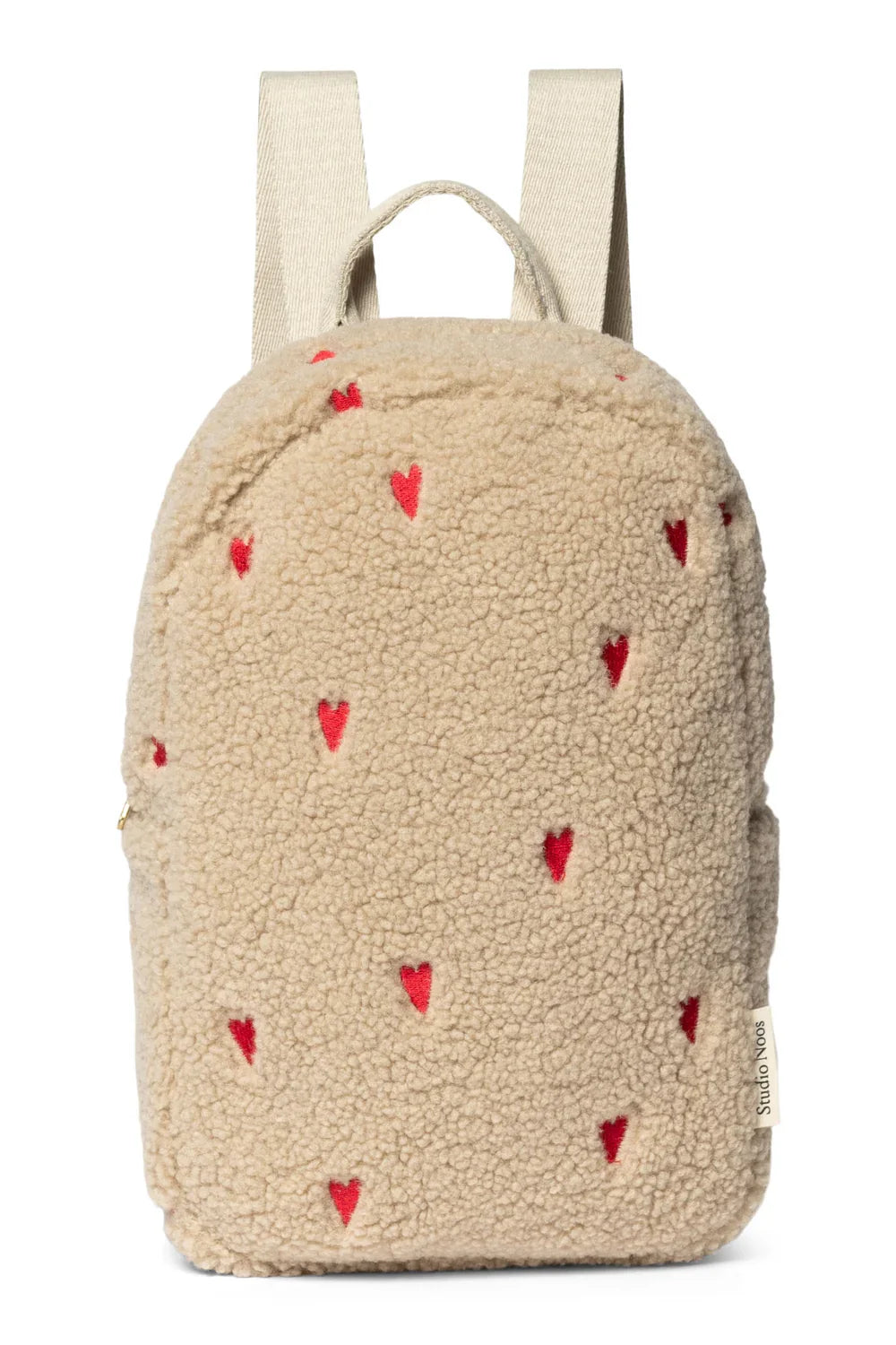 Brown Hearts Teddy Mini Backpack
