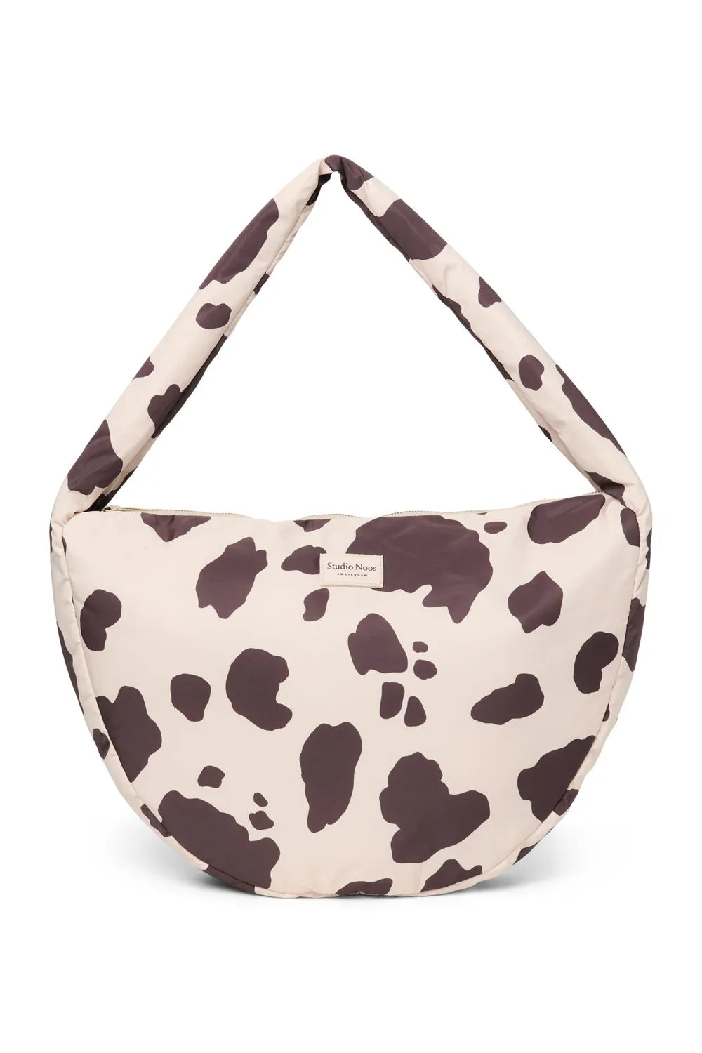 Holy Cow Puffy Cross Body Bag - Brownish