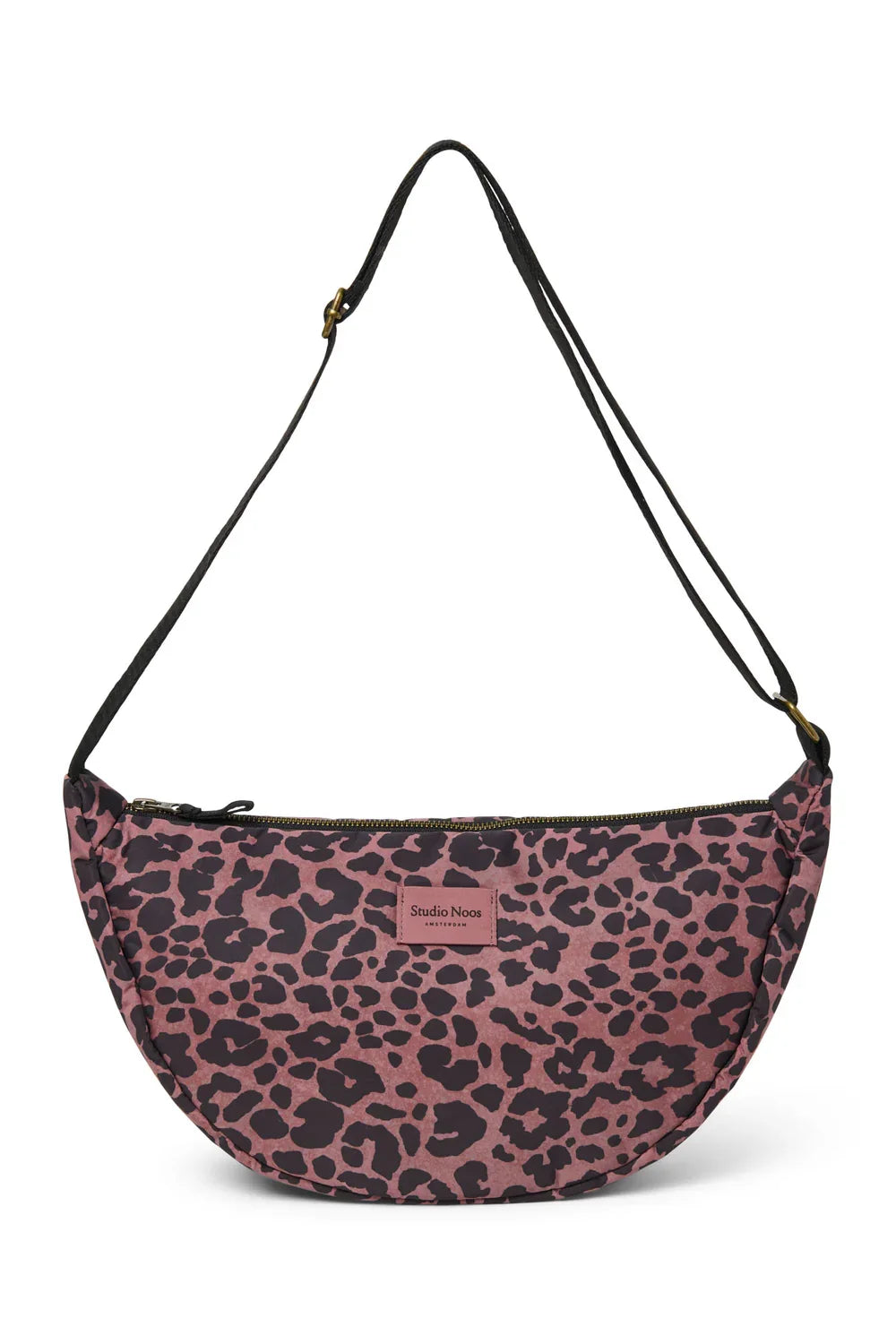 Rote Leopard Plüsch-Gürteltasche für Erwachsene