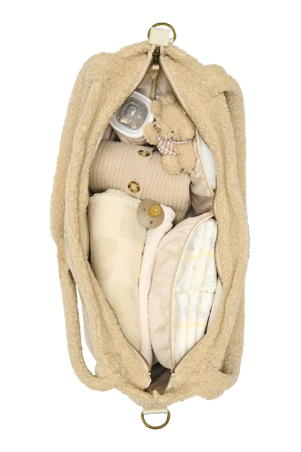 Brown Teddy Diaper Bag