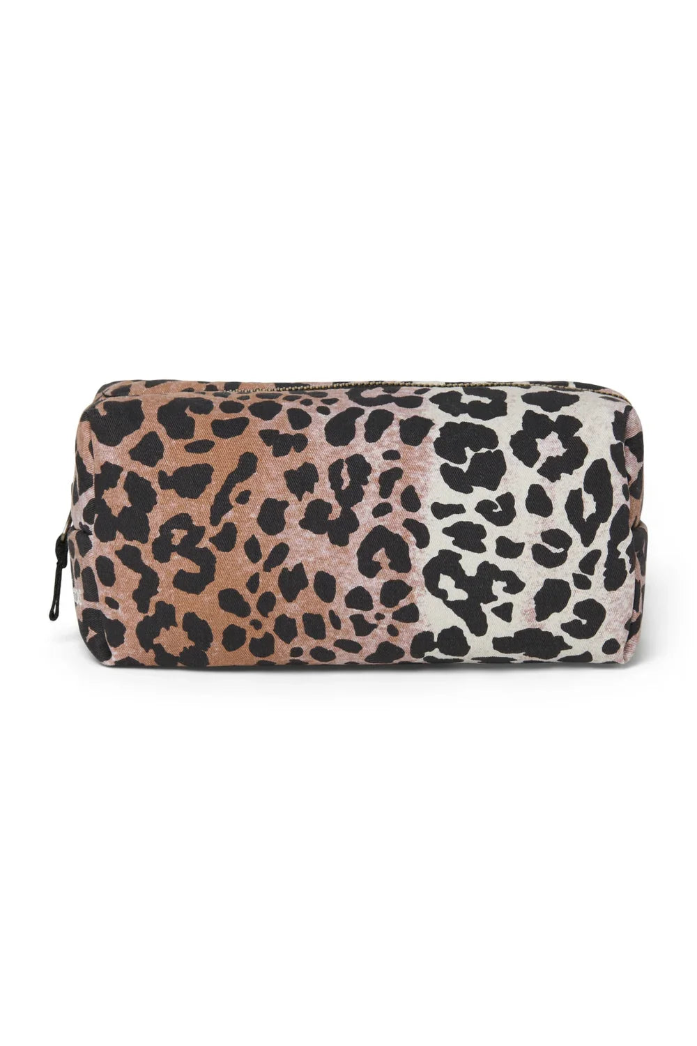 Haselnussbrauner Leopard Kuscheltasche aus Baumwolle