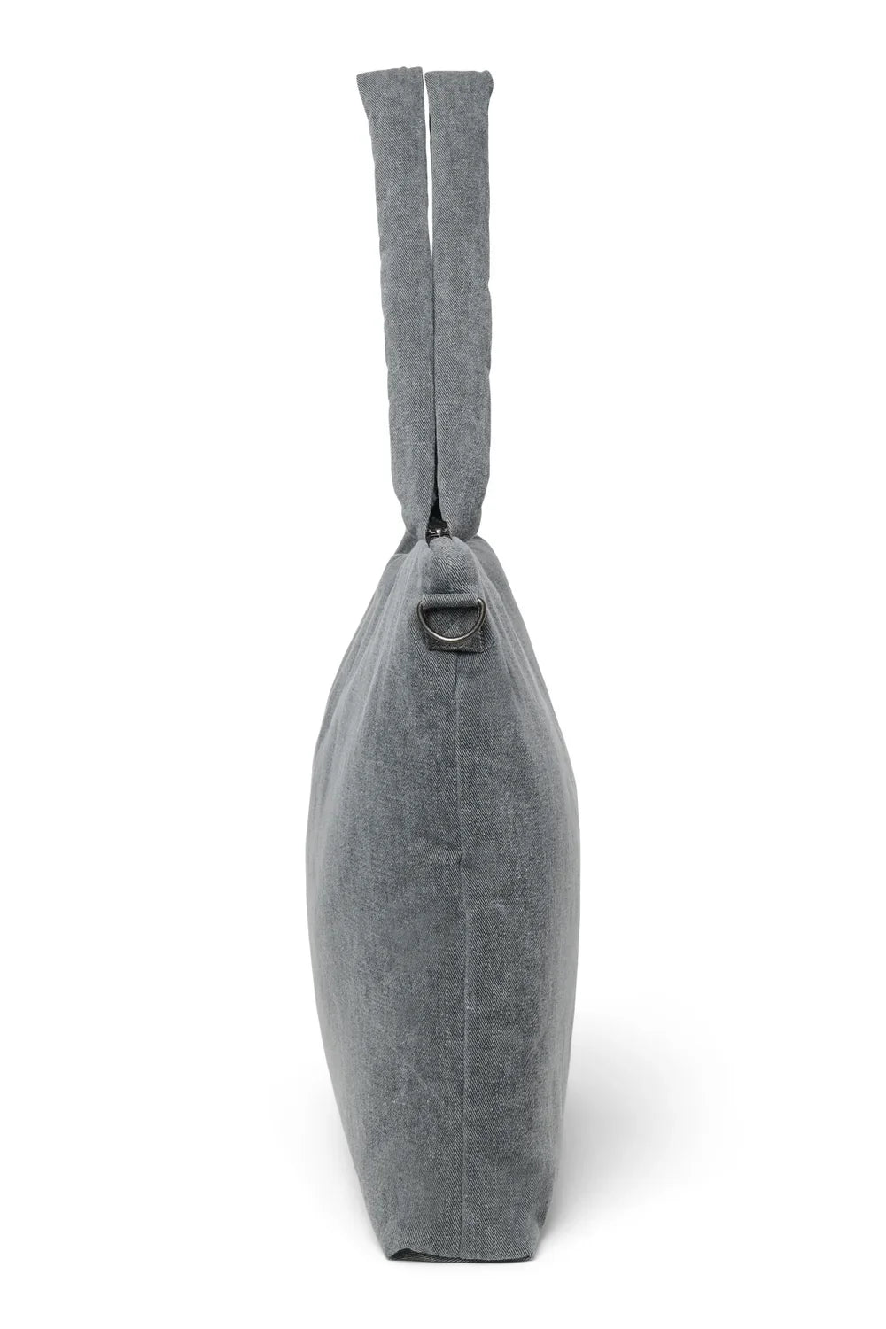 Grey Denim Diaper Bag