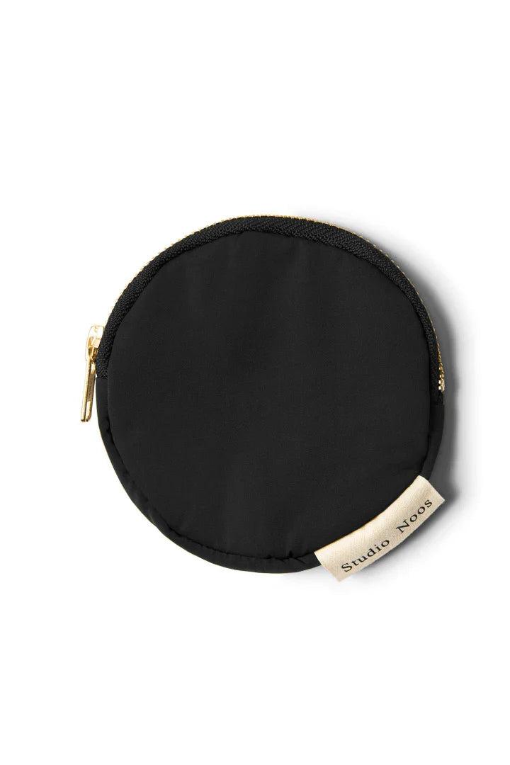 Black Puffy Wallet