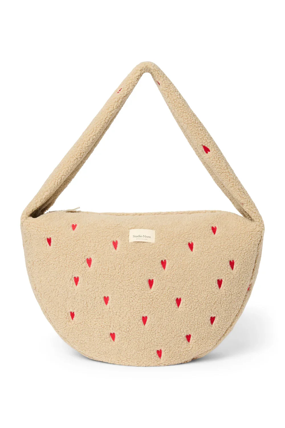 Brown Teddy Cross Body Bag