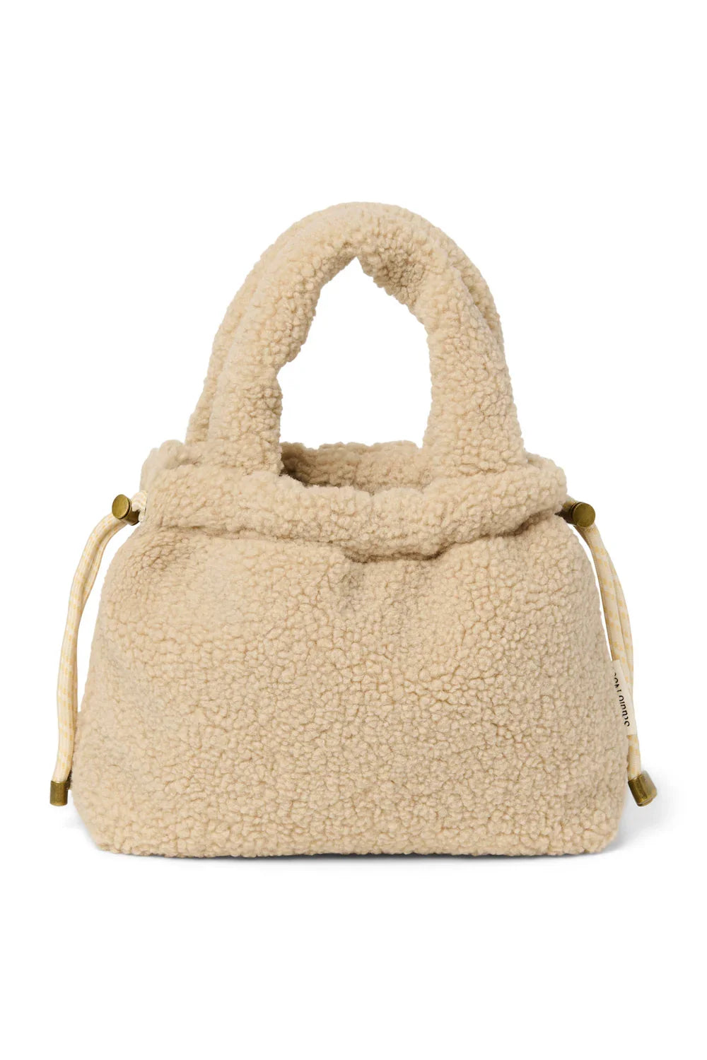 Ecru Teddy Mini Beuteltasche