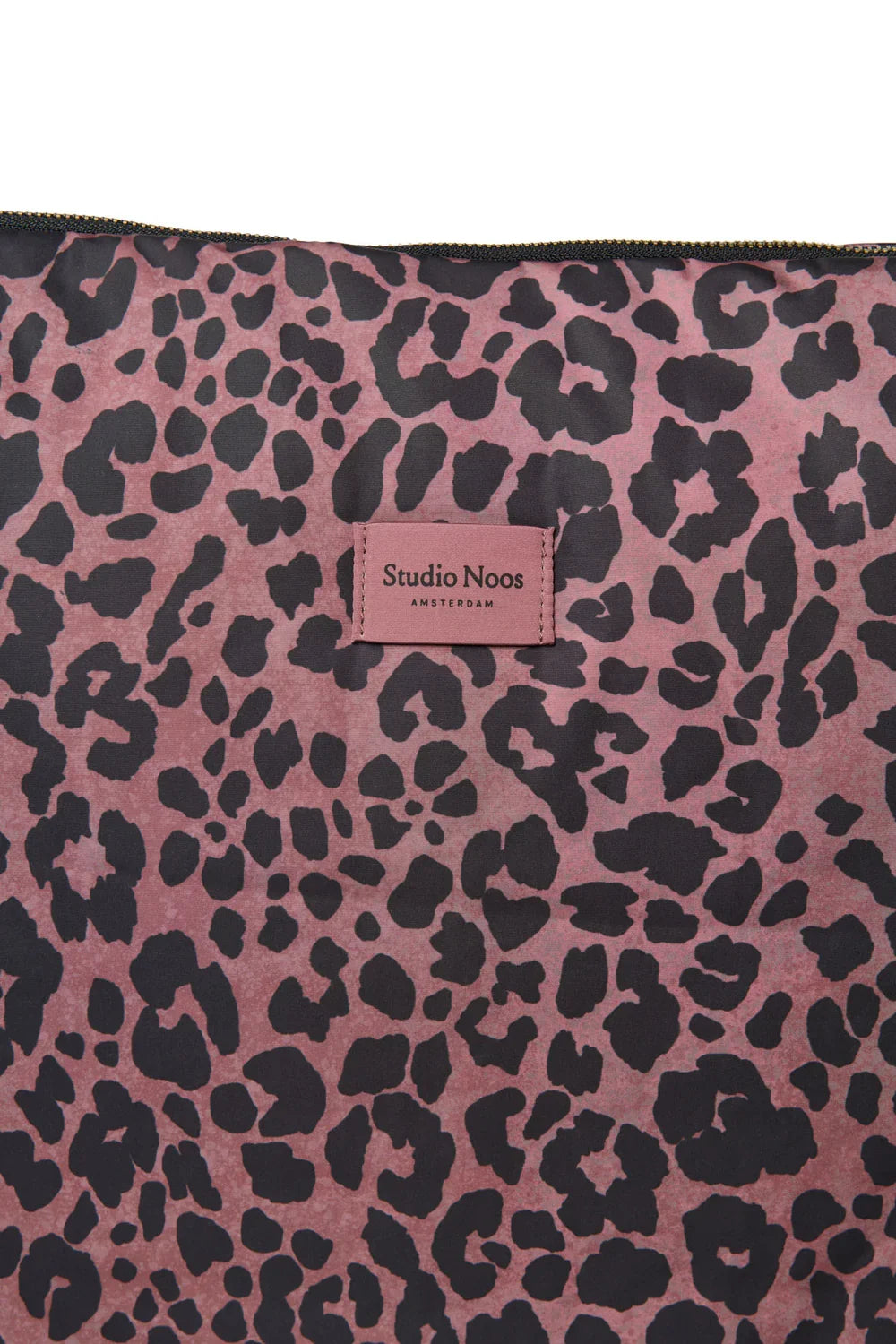 Rote Leopard Puffige Wickeltasche