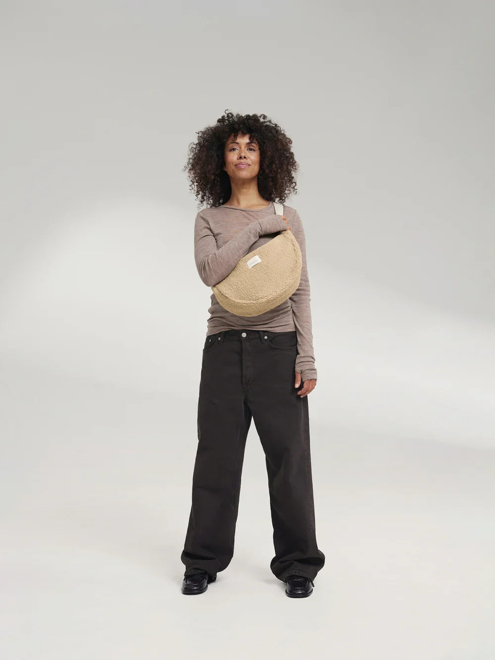 Ecru Teddy Adult Fanny Pack