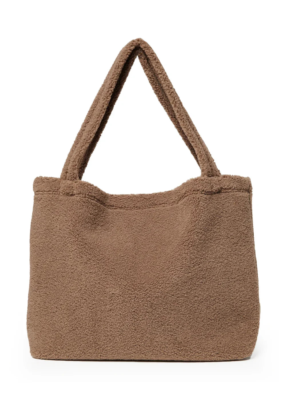 Ecru Hearts Teddy Mom Bag