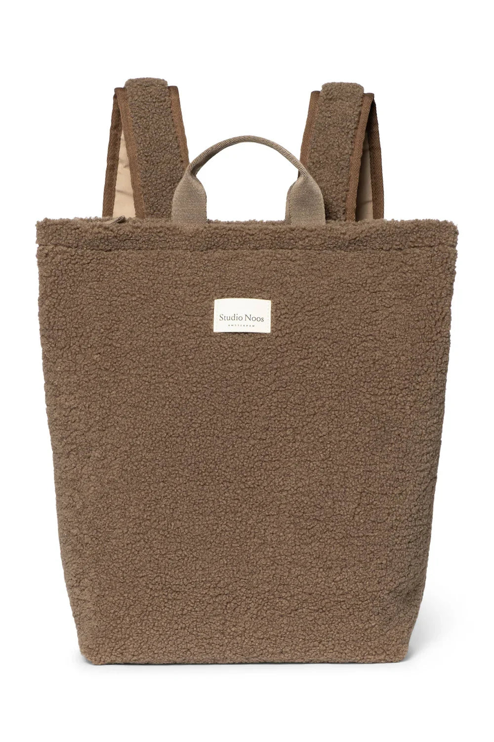Ecru Teddy Adult Backpack