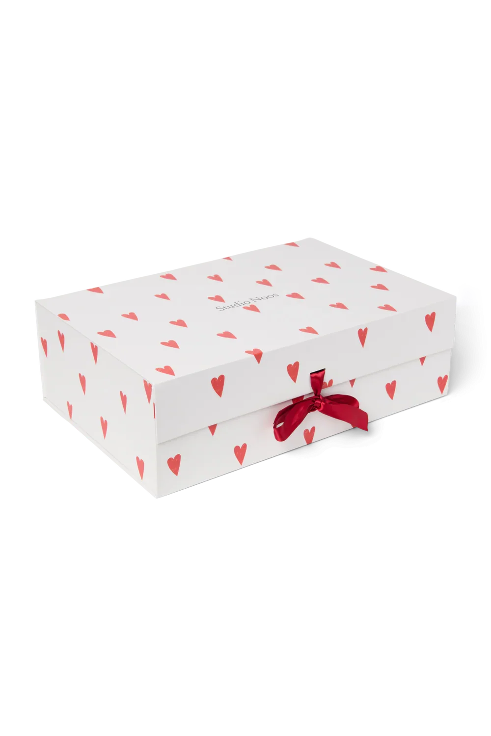 White Hearts Gift Box L