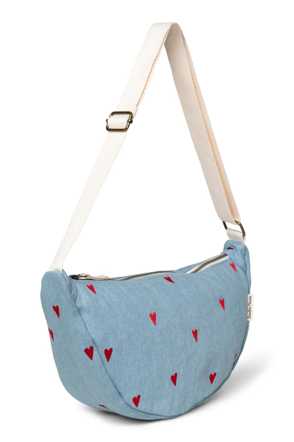 Grey Denim Adult Fanny Pack