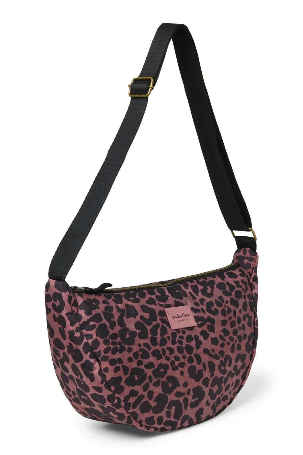 Rote Leopard Plüsch-Gürteltasche für Erwachsene
