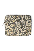 Leopard Soft Cotton Laptop Sleeve 15 Inch